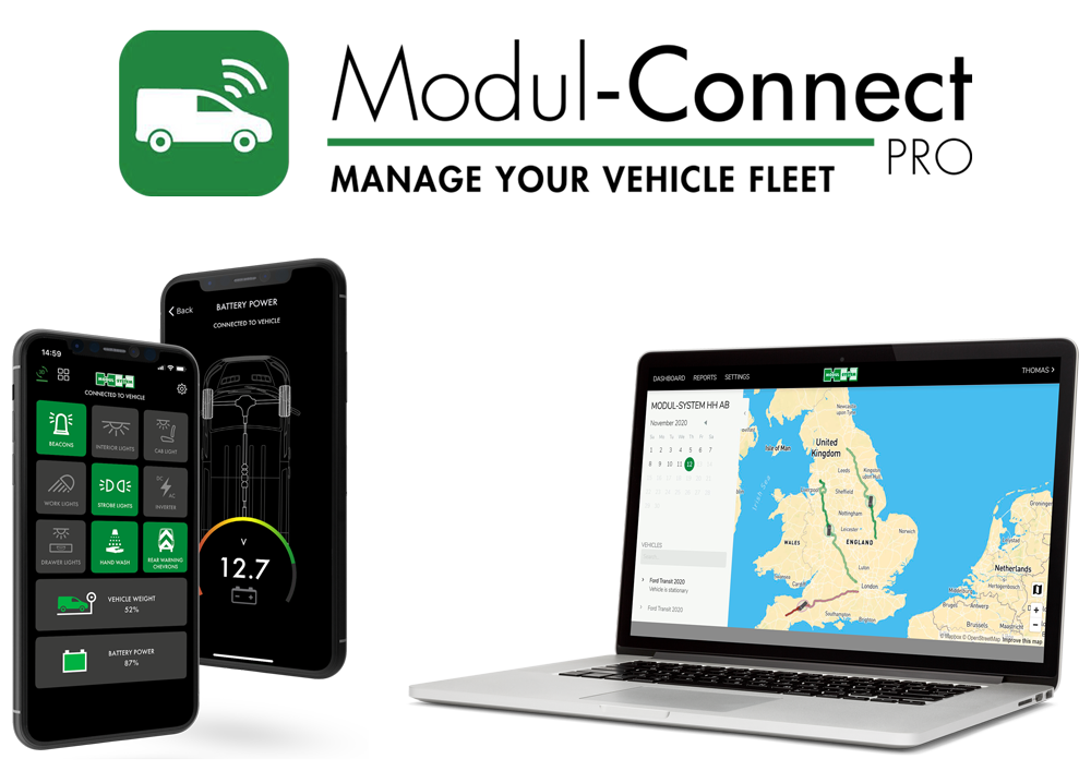 Modul-Connect PRO - Manage your vehicle fleet