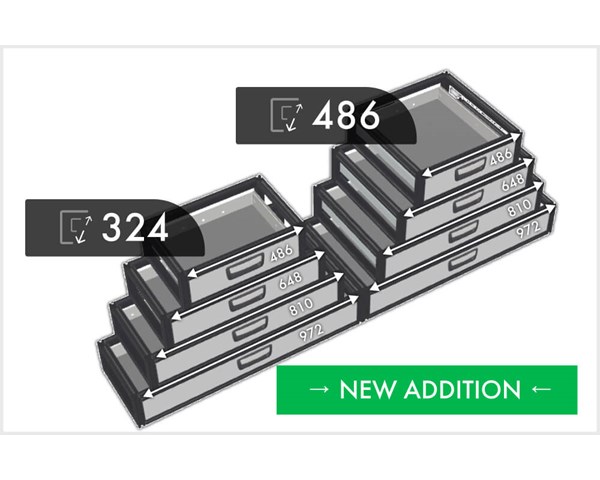 News: Single drawer, double the benefit – now in our standard lineup!